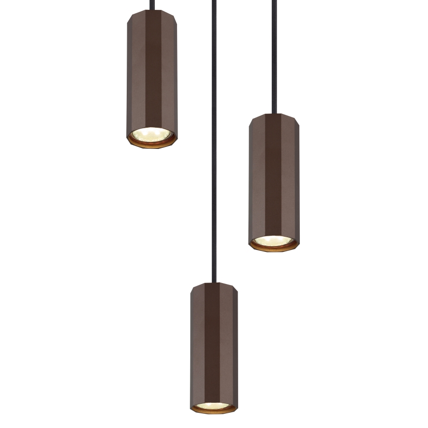 Lustră pe cablu Globo 3xGU10/25W/230V