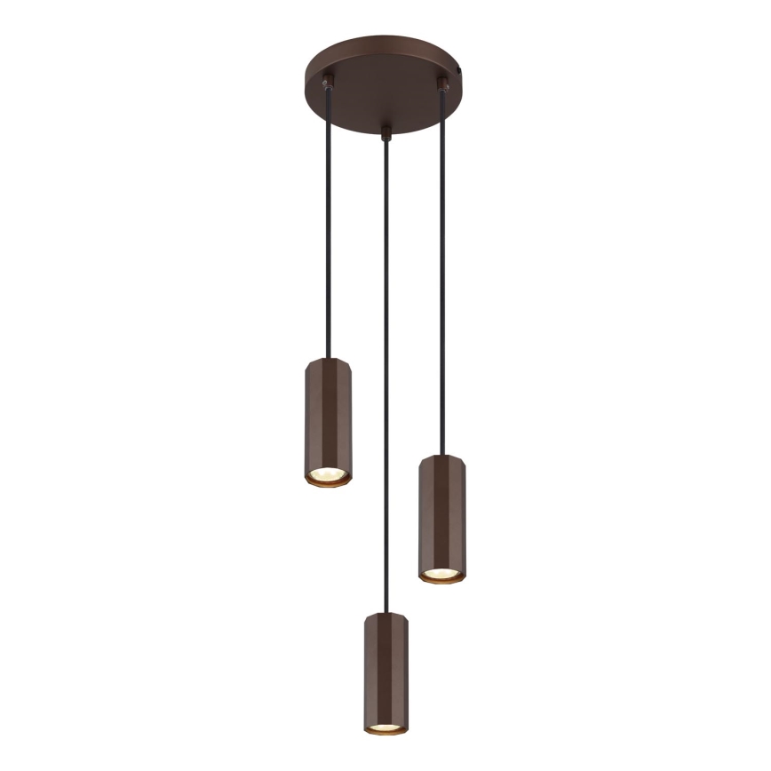 Lustră pe cablu Globo 3xGU10/25W/230V