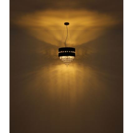 Lustră pe cablu Globo 3xE27/40W/230V d. 40 cm