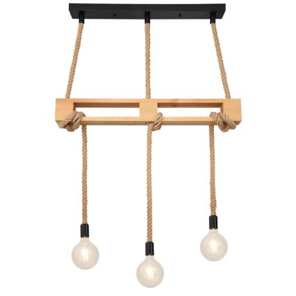 Globo - Lustră pe cablu 3xE27/60W/230V