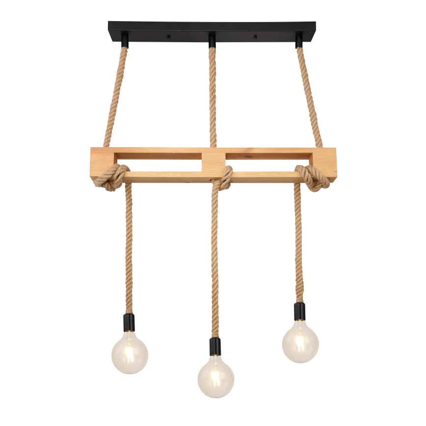 Globo - Lustră pe cablu 3xE27/60W/230V