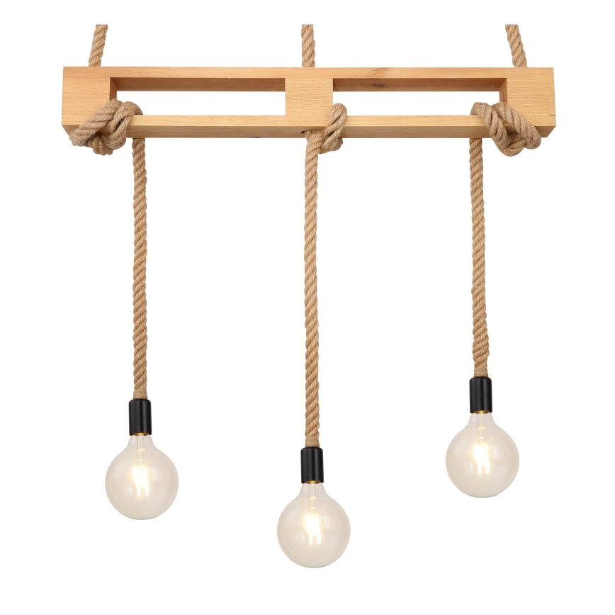 Globo - Lustră pe cablu 3xE27/60W/230V