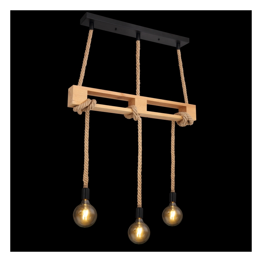 Globo - Lustră pe cablu 3xE27/60W/230V