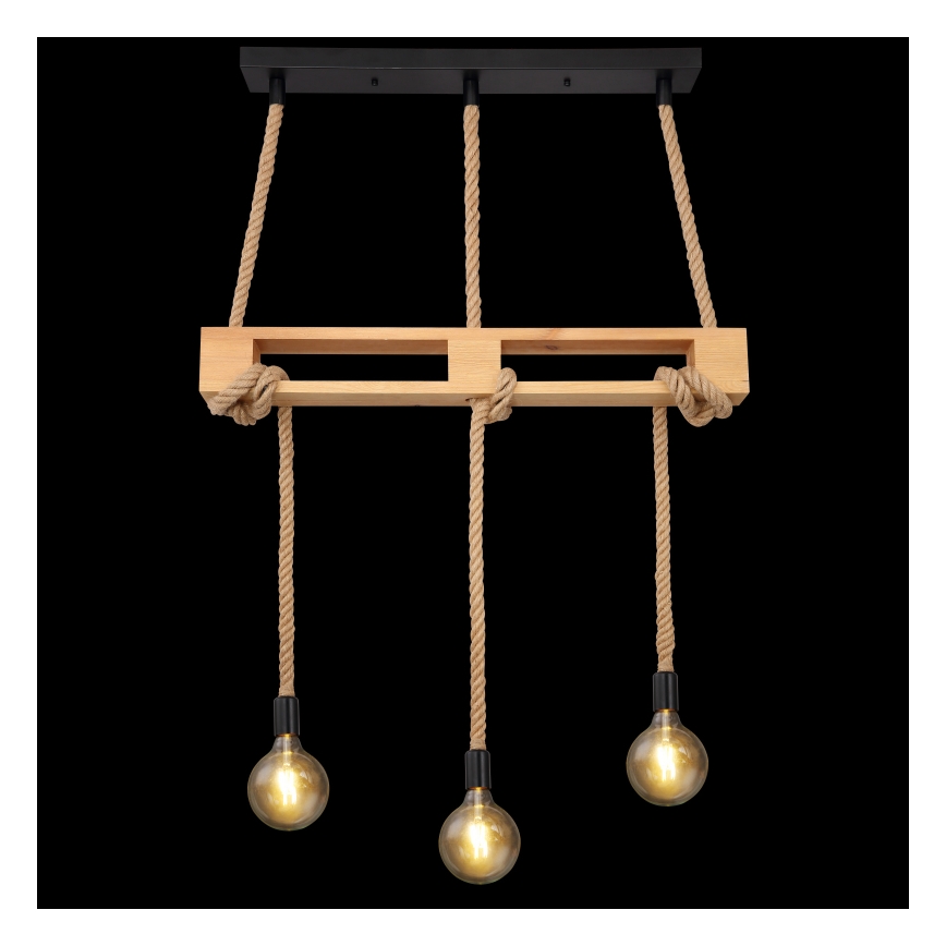 Globo - Lustră pe cablu 3xE27/60W/230V