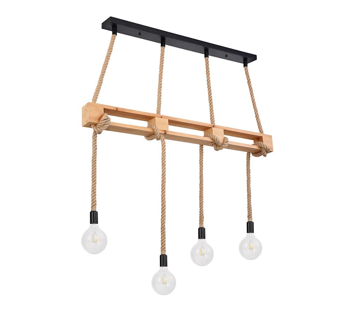 Lustră pe cablu Globo 69029-4P ULLEU 4xE27/60W/230V