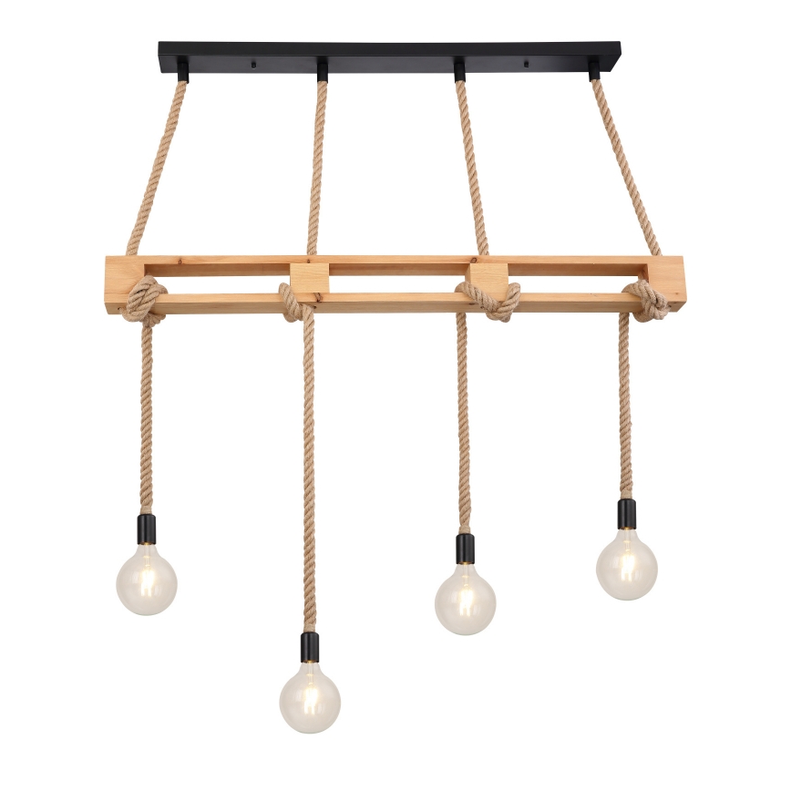 Globo - Lustră pe cablu 4xE27/60W/230V