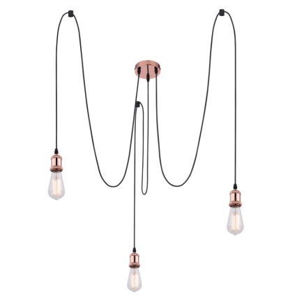 Lustră pe cablu Globo A32-3 OLIVER 3xE27/40W/230V spider