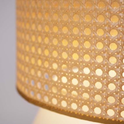 Lustră pe cablu GRENADA 1xE27/20W/230V d. 40 cm bej