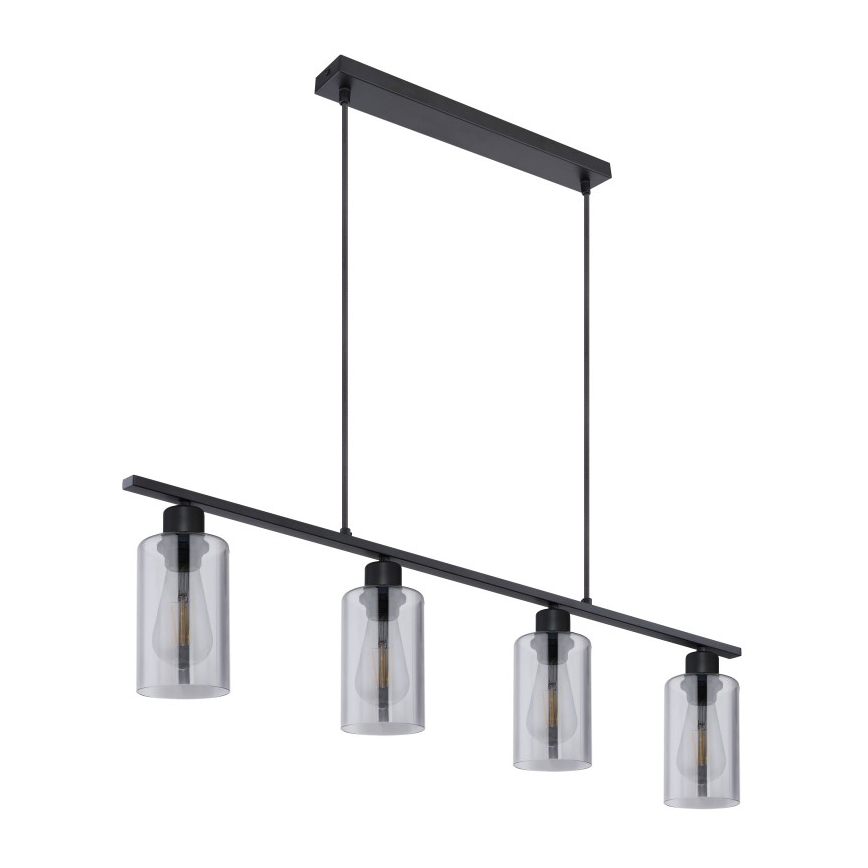 Lustră pe cablu 4xE27/60W/230V Globo