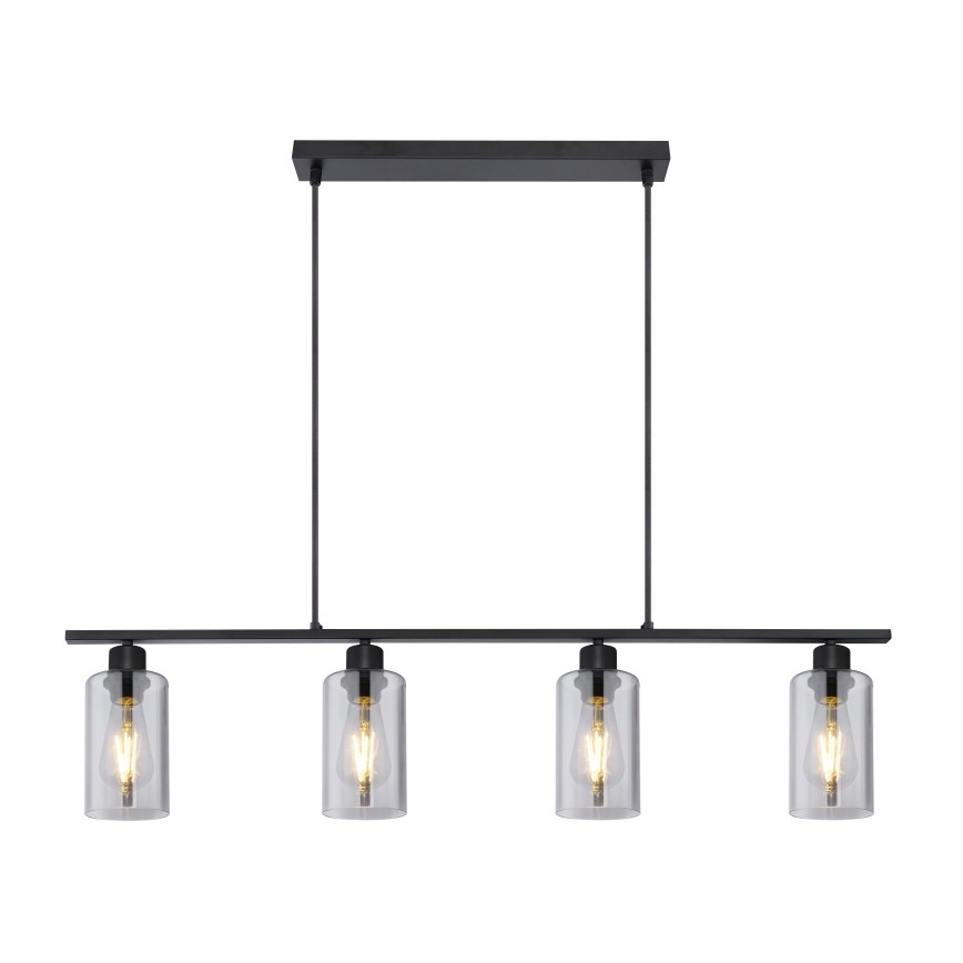 Lustră pe cablu 4xE27/60W/230V Globo