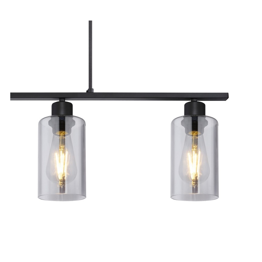 Lustră pe cablu 4xE27/60W/230V Globo