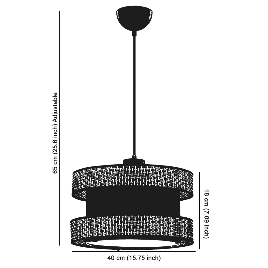 Lustră pe cablu HALO 1xE27/60W/230V crem/gri