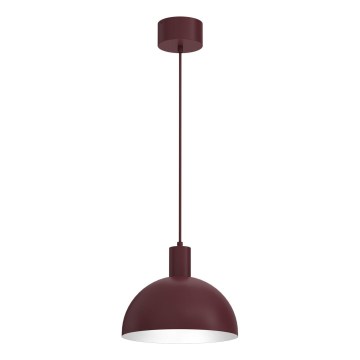 Lustră pe cablu HANDA 1xE27/15W/230V burgundiu
