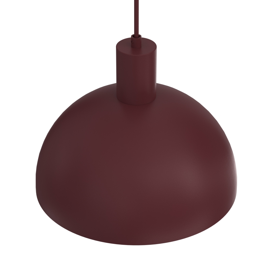 Lustră pe cablu HANDA 1xE27/15W/230V burgundiu