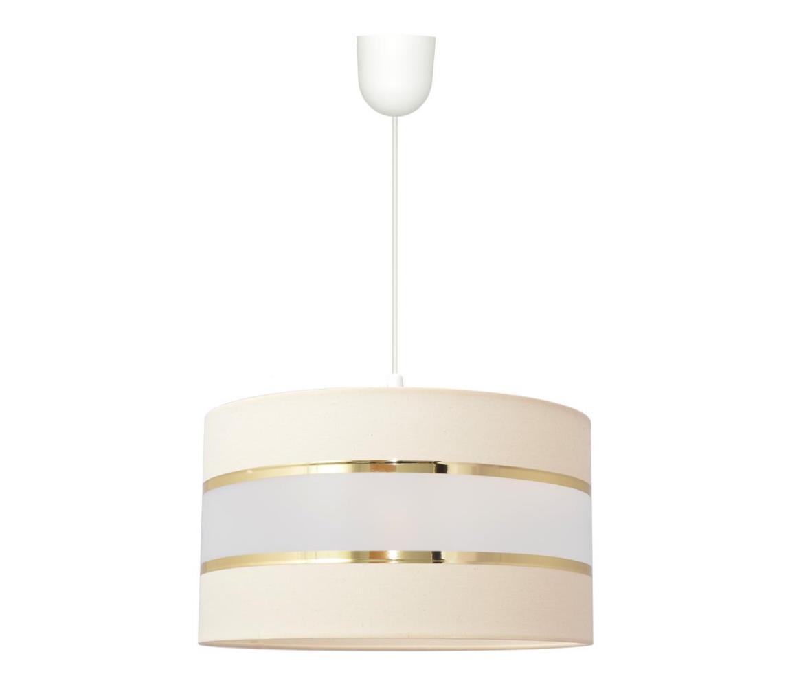 Lustră pe cablu HELEN 1xE27/60W/230V crem