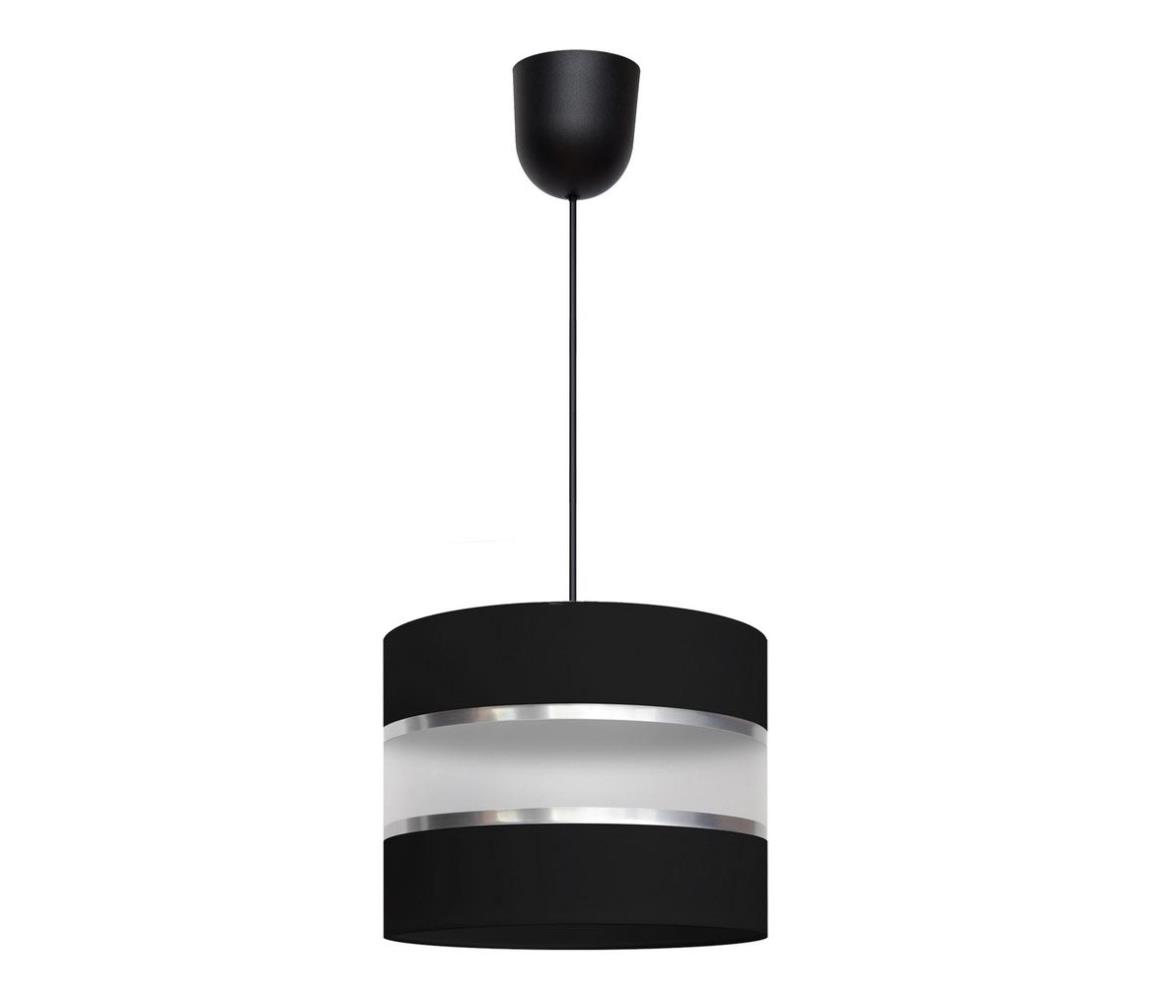 Lustră pe cablu HELEN 1xE27/60W/230V neagră