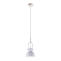 Lustră pe cablu HESTIA 1xE27/40W/230V albă
