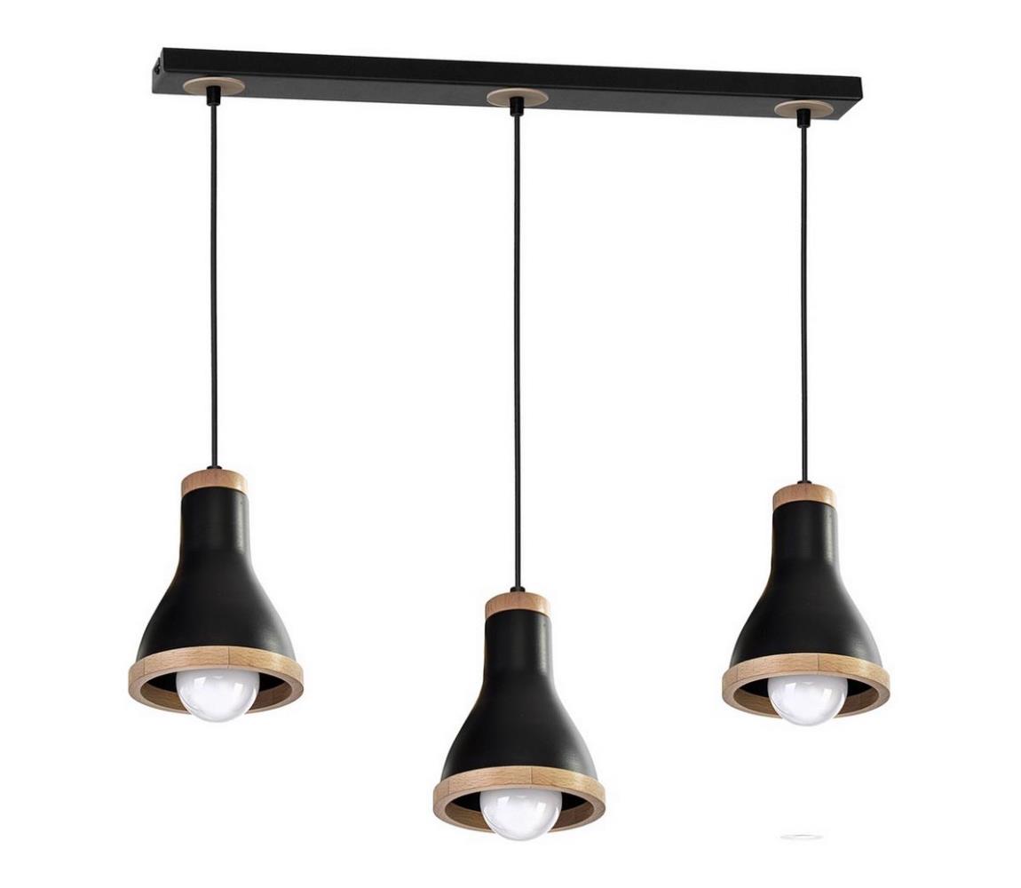 Lustră pe cablu HOLLY 3xE27/60W/230V