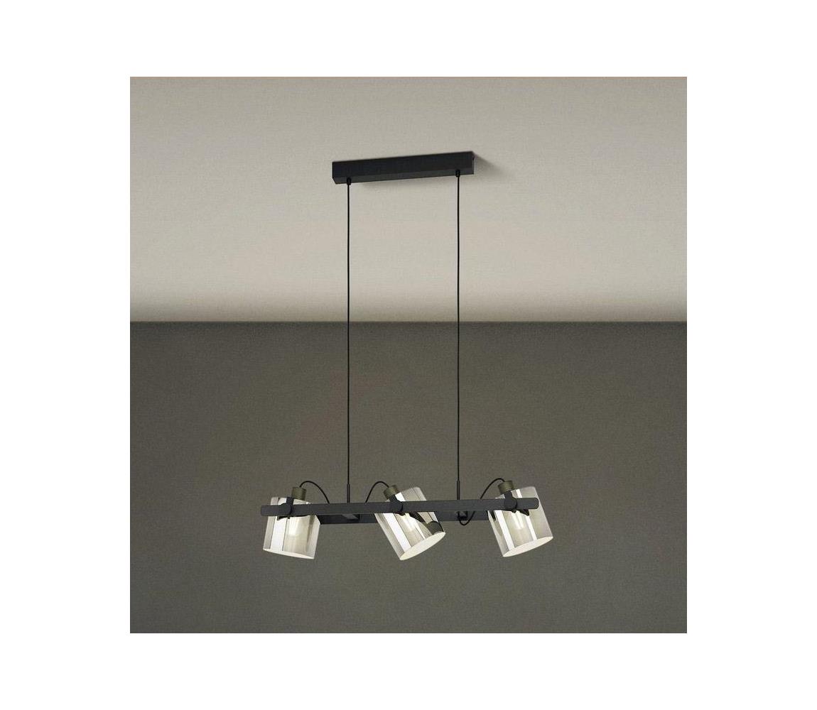 Lustră pe cablu HORNWOOD 3xE27/40W/230V Eglo 43606