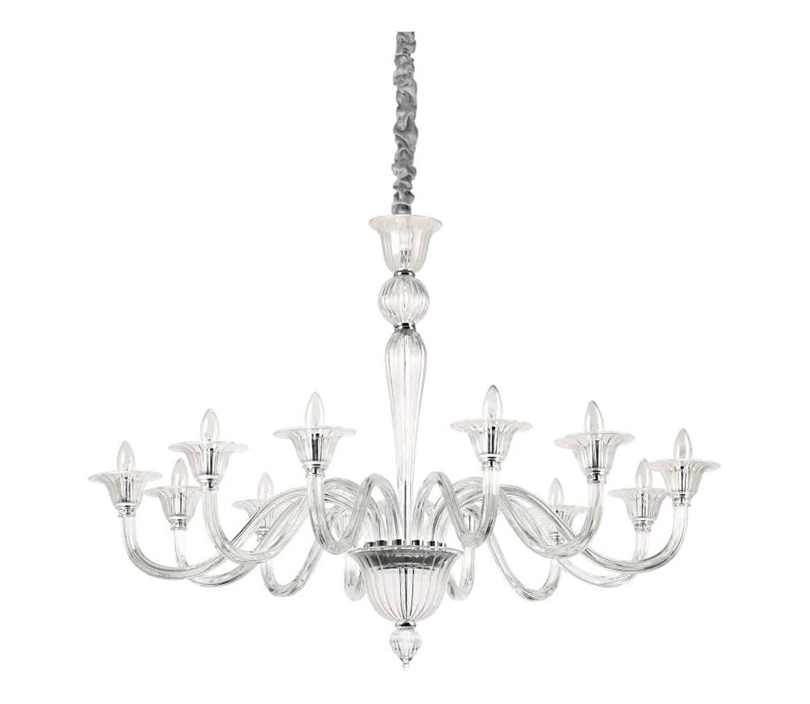 Lustră pe cablu Ideal Lux BRIGITTA 12×E14/40W/230V