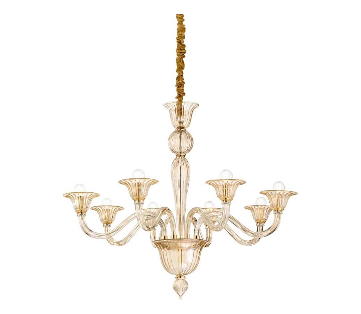 Lustră pe cablu Ideal Lux BRIGITTA 8×E14/40W/230V