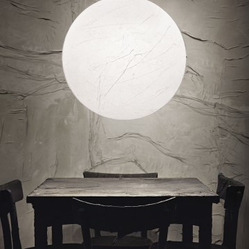 Lustră pe cablu Ideal Lux CARTA 1xE27/60W/230V d. 60 cm alb