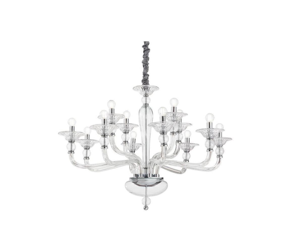 Lustră pe cablu Ideal Lux DANIELI 12×E14/40W/230V