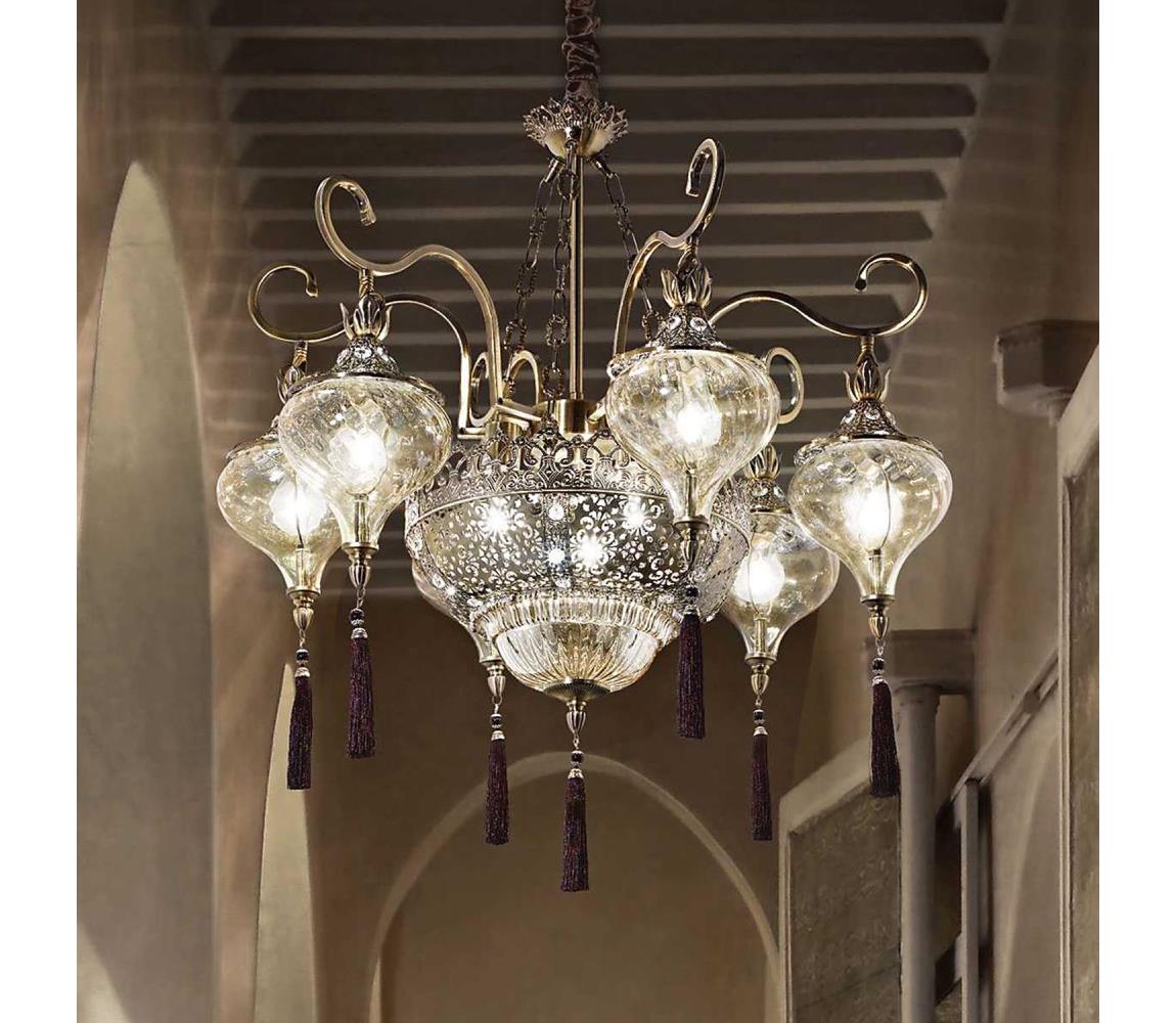 Lustră pe cablu Ideal Lux HAREM 9xE27/60W/230V