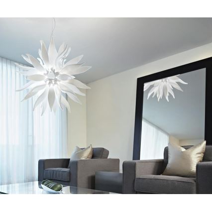 Lustră pe cablu Ideal Lux LEAVES 12xG9/40W/230V