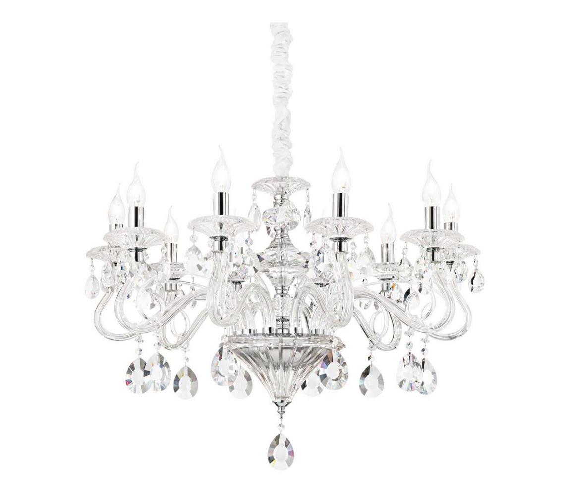 Lustră pe cablu Ideal Lux NEGRESCO 10×E14/40W/230V