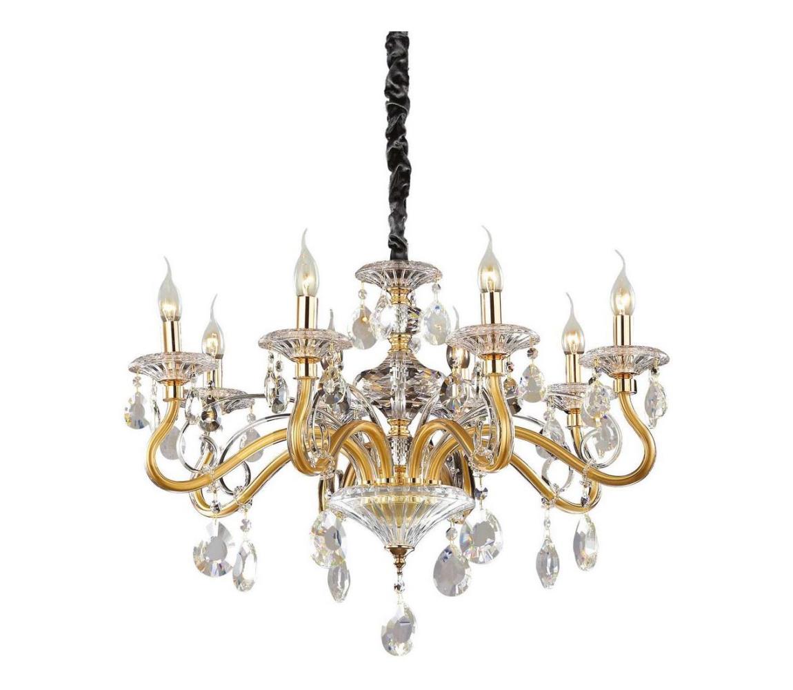 Lustră pe cablu Ideal Lux NEGRESCO 8×E14/40W/230V