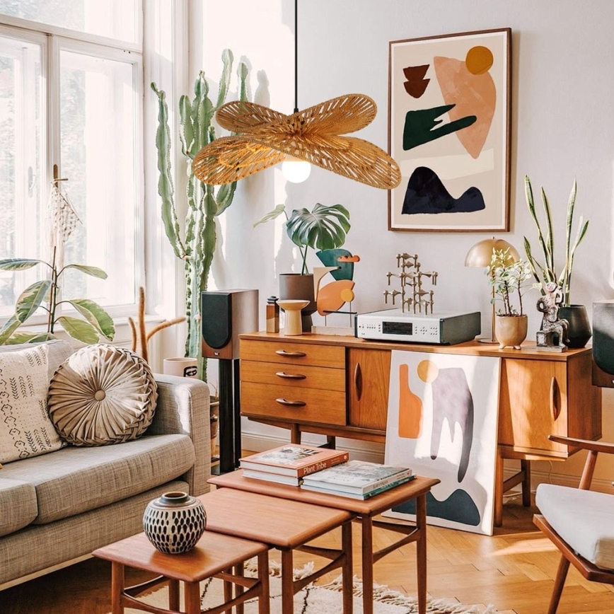 Lustră pe cablu Immax MARIPOSA 1xE27/40W/230V d. 50 cm iută