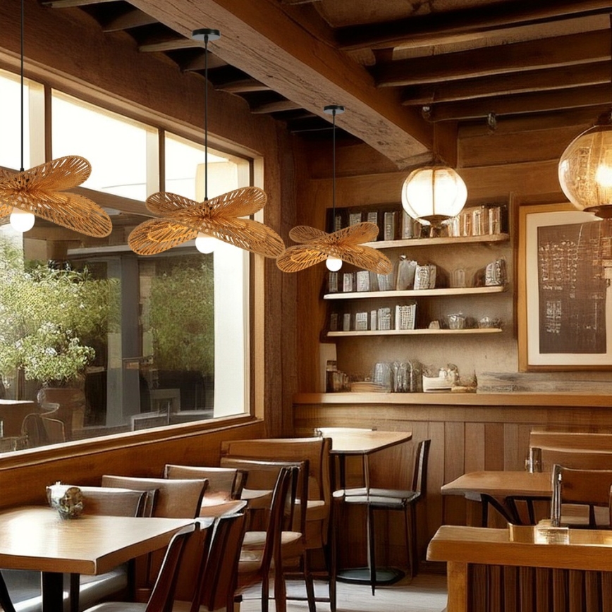 Lustră pe cablu Immax MARIPOSA 1xE27/40W/230V d. 50 cm iută