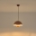Lustră pe cablu JARDEN 1xE27/15W/230V maro