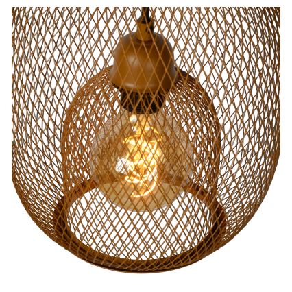 Lustră pe cablu JERREL 1xE27/40W/230V maro Lucide 78396/01/43