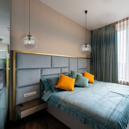 Lustră pe cablu 1xE27/60W/230V diametru 30 cm Globo