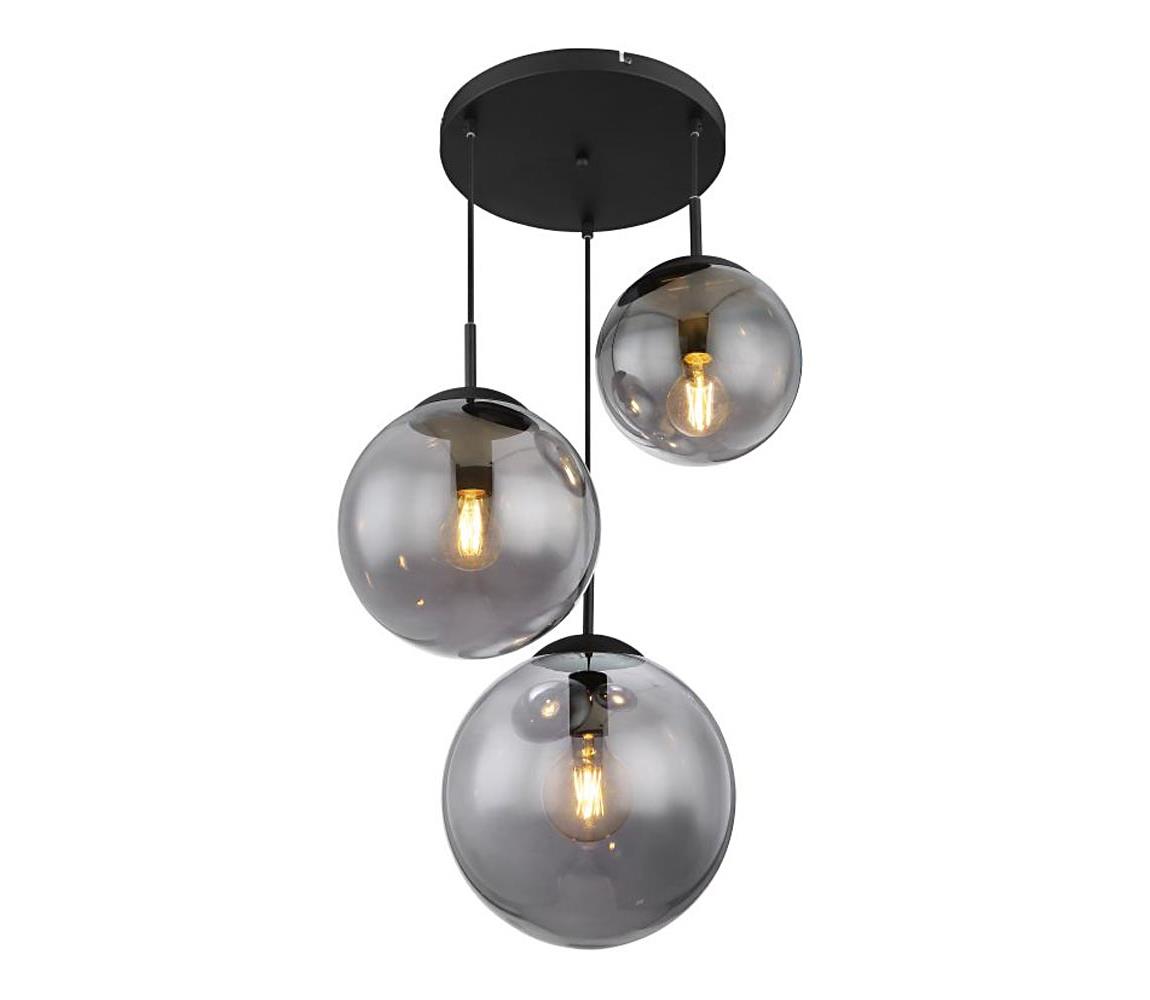 Lustră pe cablu JOEL 3xE27/60W/230V Globo 1581-3S