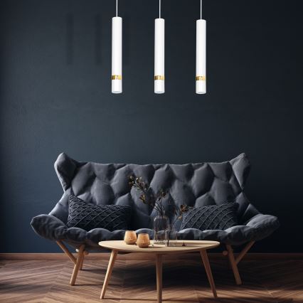 Lustră pe cablu JOKER 3xGU10/25W/230V alb