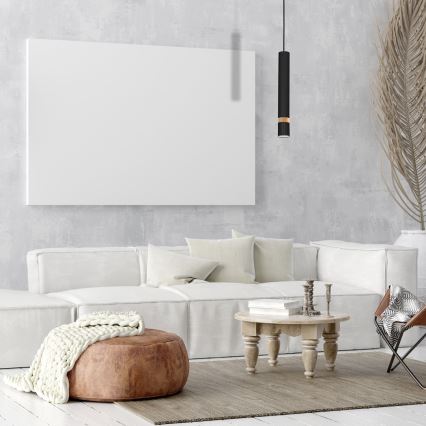 Lustră pe cablu JOKER BLACK WOOD 1xGU10/8W/230V