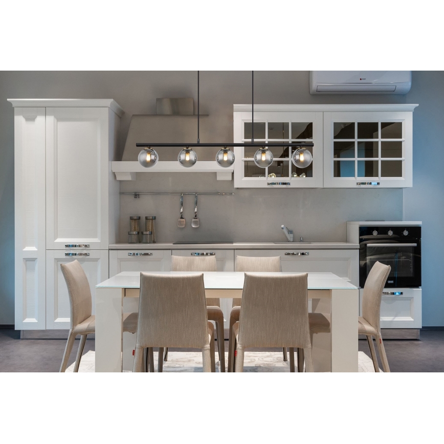 Lustră pe cablu 5xG9/28W/230V Globo