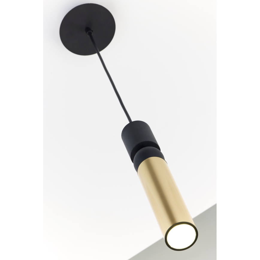 Lustră pe cablu Jupiter 2006 ALAS 1xGU10/10W/230V auriu/negru