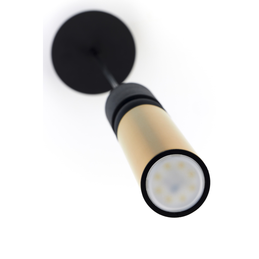 Lustră pe cablu Jupiter 2006 ALAS 1xGU10/10W/230V auriu/negru