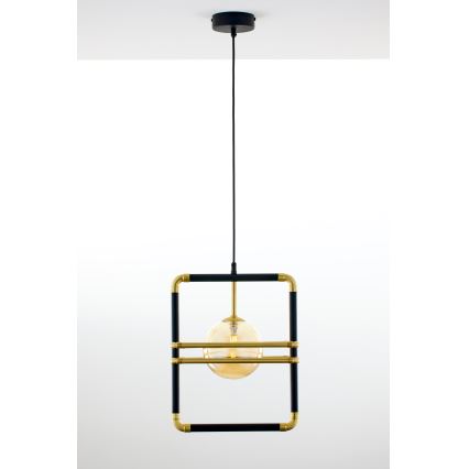 Lustră pe cablu Jupiter 2025 FIORI 1xG9/10W/230V negru/auriu/bej