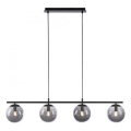 Lustră pe cablu JUST LIGHT. 14604-18 WIDOW 4xE14/25W/230V negru