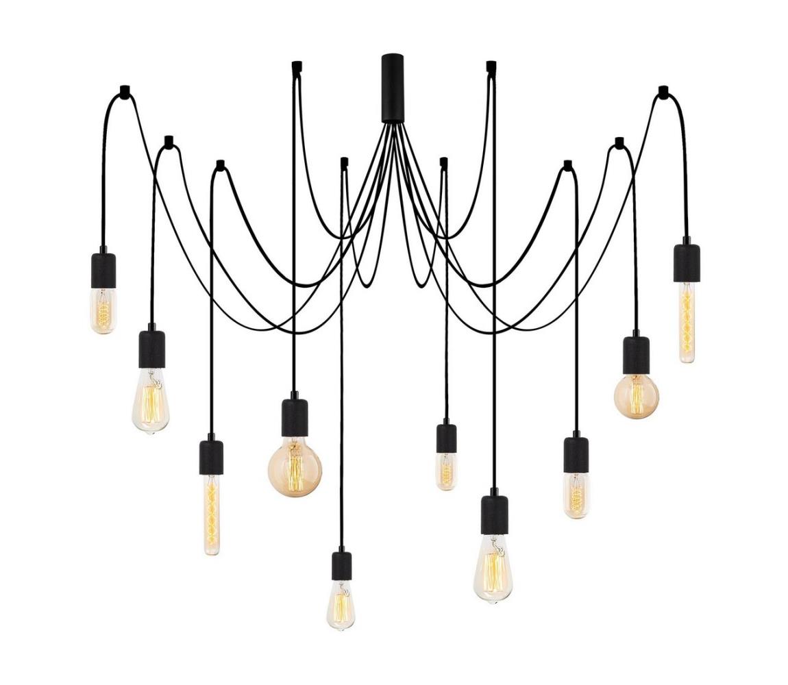 Lustră pe cablu KABLUNI 10xE27/100W/230V