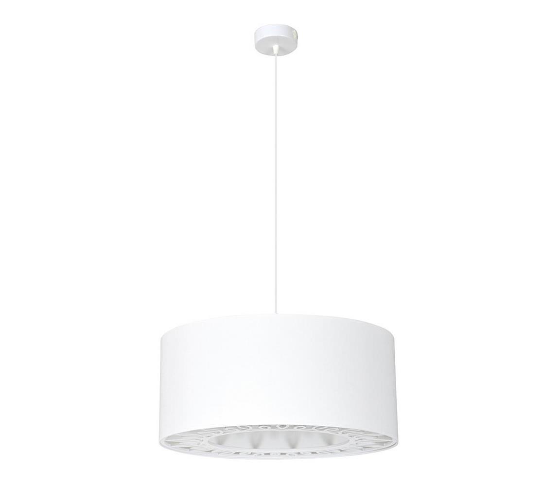 Lustră pe cablu KAMA 1xE27/60W/230V alb