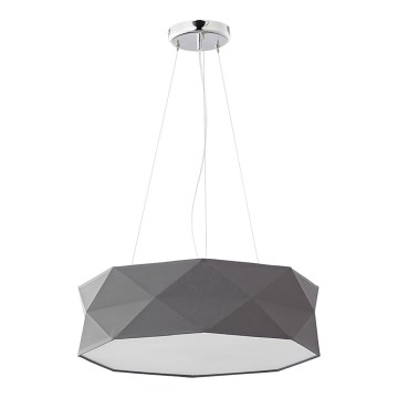 Lustră pe cablu KANTOOR 1xE27/15W/230V gri