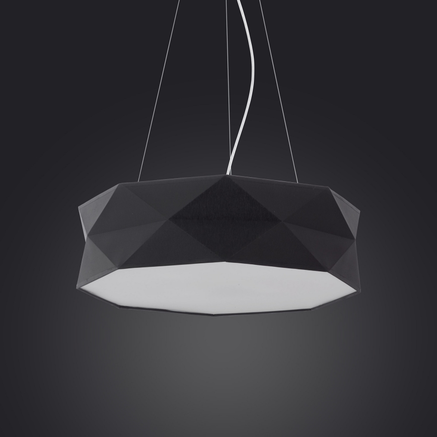 Lustră pe cablu KANTOOR 1xE27/15W/230V neagră