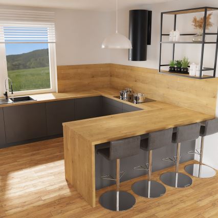 Lustră pe cablu KITCHEN 1xE14/60W/230V albă