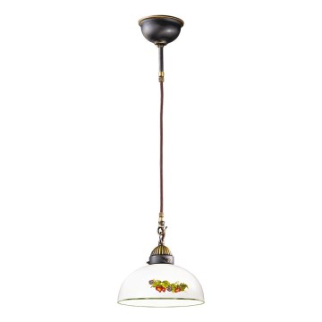 Lustră pe cablu Kolarz 731.32.139 NONNA 1xE27/75W/230V d. 36 cm struguri/căpșuni